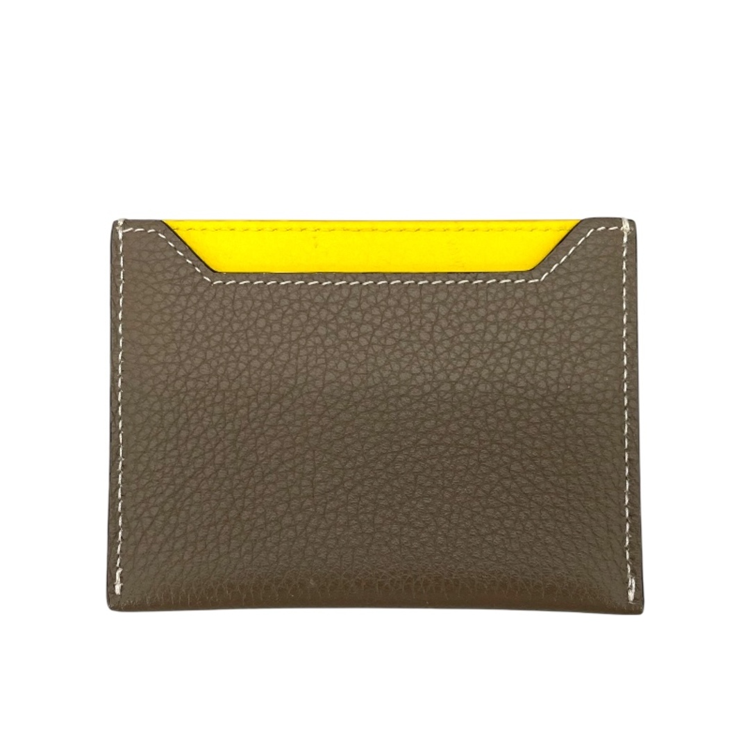 セリーヌ カードケース 美品 CELINE - セリーヌ CELINE バイカラーカードケース トープ