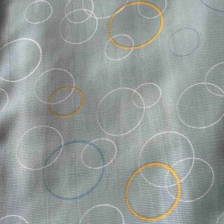 美品！ミントグリーンに変わり水玉模様の夏着物　絽(着物)