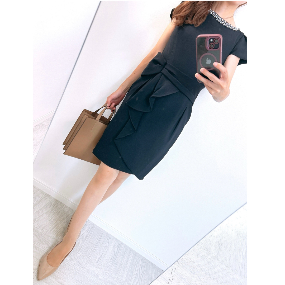 Apuweiser-luxe アプワイザーリュクス ワンピース Apuweiser-riche - 【美品✨】定価23,000円❤️アプワイザー