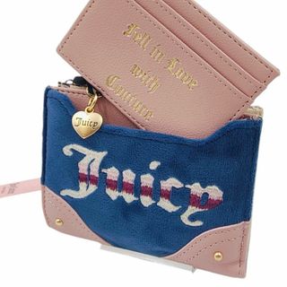 ジューシークチュール(Juicy Couture)の【2点セット】ジューシークチュール レディース折り財布 カードケース 小銭入れ付(財布)