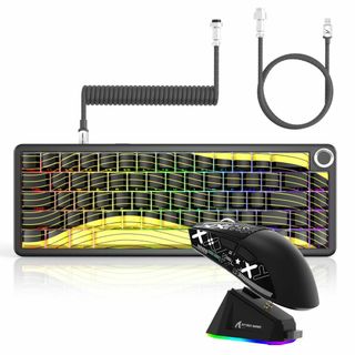 ATTACK SHARK X65PRO HE磁軸ゲーミングキーボード＆X11ワイ