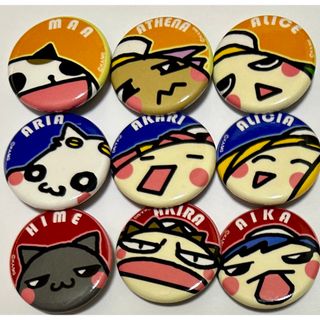 ARIA The AVVENIRE 缶バッジセット