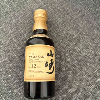 サントリー(サントリー)の【新品　未開封】サントリー シングルモルト　山崎１２年　ミニチュア瓶(ウイスキー)