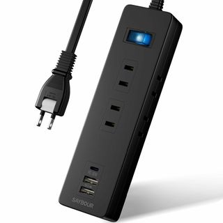 【特価商品】SAYBOUR 電源タップ USB 延長コード 1.5m 急速充電 