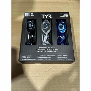 【新品】TYR ジュニア用 スイミングゴーグル 16歳以上 3個セット