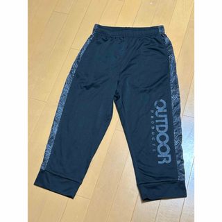 OUTDOOR ブラックハーフパンツ Mサイズ