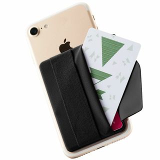 【ケース】Sinjimoru スマホストラップ 背面 カード収納 ポケット、 片