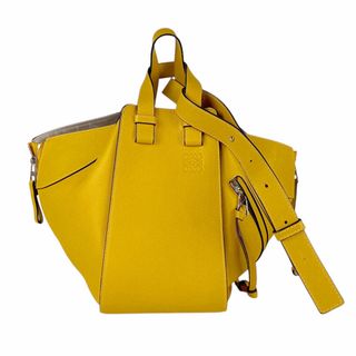 ロエベ(LOEWE)のロエベ LOEWE ショルダーバッグ ハンモック レザー イエロー系 レディース 送料無料【中古】 z3334(ショルダーバッグ)