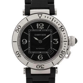 カルティエ(Cartier)のカルティエ Cartier パシャ W31077U2 Cartier Pasha  自動巻き 腕時計 メンズ・ユニセックス 黒(腕時計(アナログ))