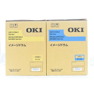 未使用 OKI 純正 イメージドラム ID-C3LC /LY シアン イエロー オキ ITJYFRYLQRM8-N15-byebye