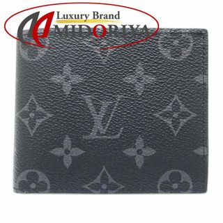 ルイヴィトン(LOUIS VUITTON)のLOUIS VUITTON ルイヴィトン 二つ折り財布 ポルトフォイユ マルコNM M62545 モノグラム エクリプス ブラック/181570【中古】(財布)