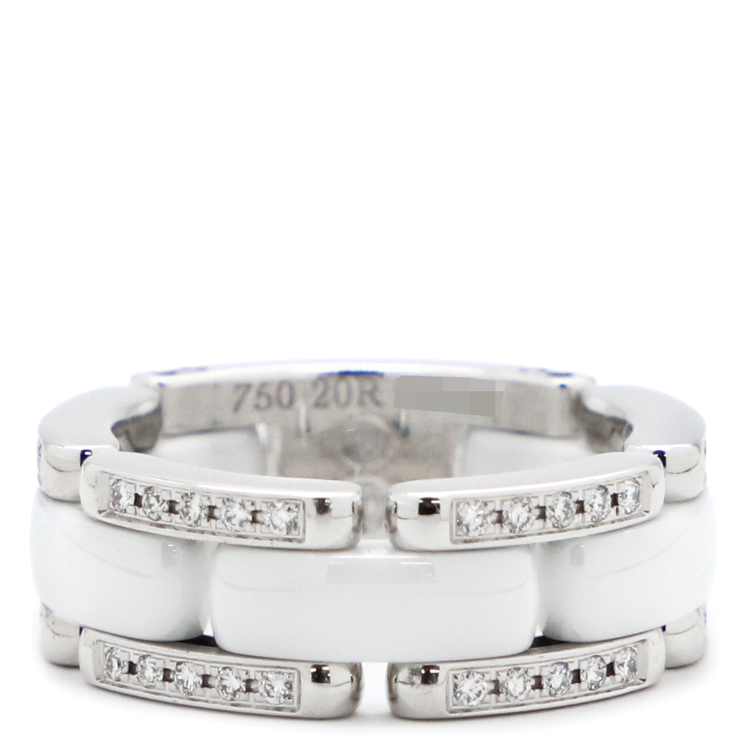 CHANEL シャネル リング K18WG 52 4800125J0008 CHANEL - シャネル CHANEL リング 指輪 ウルトラ コレクション