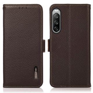 【色:ブラウン_サイズ:Xperia 10 ii】Xperia 10 ii ケー(その他)