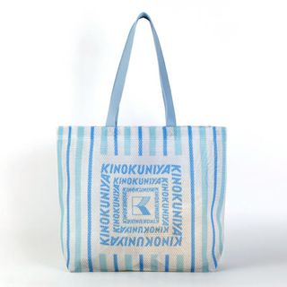 【新品！】紀ノ国屋 メッシュバッグ ライトブルー