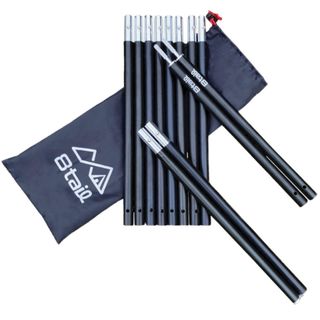 【人気商品】8tail アルミ ポール 19 mm 【コキザミポール】 2本セッ