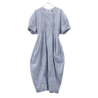 AKIKO AOKI アキコアオキ 22SS starter dress ランタンスリーブワンピース AA22SS-D02-02 ブルー F