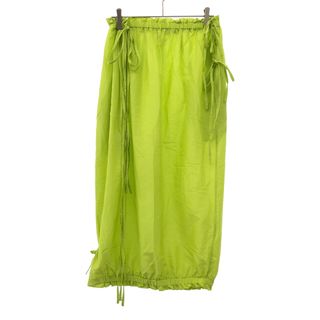 ナディア(NADIA)のnadia ナディア 25SS cotton skirts コットンスカート N08094 グリーン F(ロングスカート)