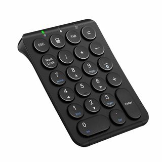 iClever テンキー Bluetooth ワイヤレス 数字 キーボード パン