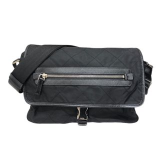 プラダ(PRADA)の　プラダ PRADA ナイロンショルダーバッグ BT0422 ブラック ナイロン メンズ ショルダーバッグ(ショルダーバッグ)
