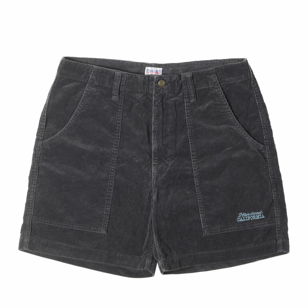 【Standard California】コーデュロイショーツ チャコールW32 STANDARD CALIFORNIA - 【美品】STANDARD CALIFORNIA