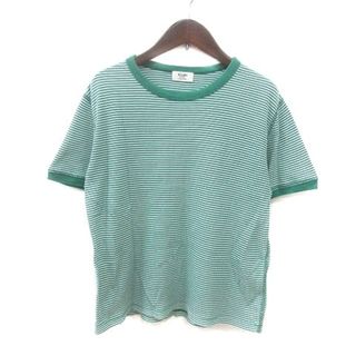 ビームスハート BEAMS HEART カットソー クルーネック ボーダー 半袖(カットソー(半袖/袖なし))