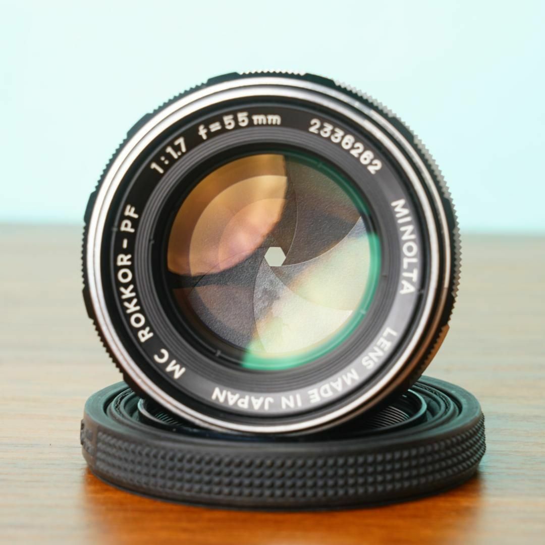 完動品◎ミノルタ SRT101 55mm f1.7 344/262 ✨世界中で愛された名機 📸 Minolta SRT101 & 55mmF1.7✨(SV