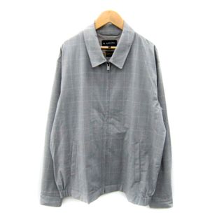 グローバルワーク(GLOBAL WORK)のグローバルワーク コーチジャケット グレンチェック柄 XL グレー /SY34(その他)