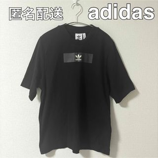 アディダスオリジナルス(adidas Originals)の【匿名】 adidas Tシャツ ロング ブラック S 黒 アディダス 半袖(Tシャツ(半袖/袖なし))