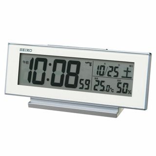 【人気商品】セイコークロック(Seiko Clock) 目覚まし時計 常時点灯 (置時計)