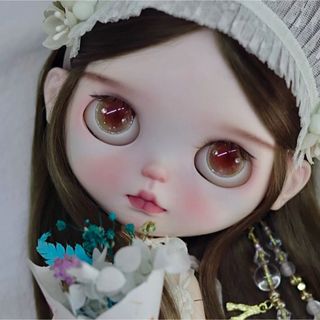 カスタムブライス 海外作家様 お目目ぱっちり 美人 きれい 美しい フルセット(人形)