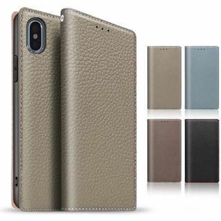 【色:グレー×ピンク_サイズ:1_iPhoneX/iPhoneXs】iPhone