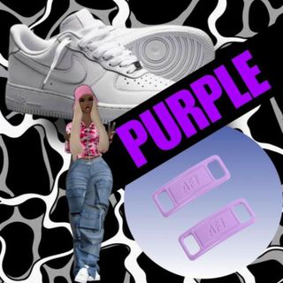 スニーカー　デュブレ　パープル　AF1 紫色　ナイキ　アクセサリー