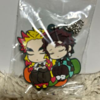キメツノヤイバ(鬼滅の刃)の鬼滅の刃　キャラばんちょうこう　煉獄杏寿郎　竈門炭治郎　ラバー　マスコット(キャラクターグッズ)