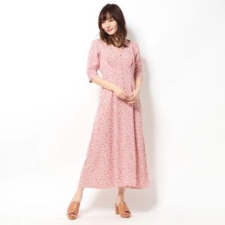 スナイデル snidel ワンピース バリエーションプリントワンピース(ロングワンピース/マキシワンピース)