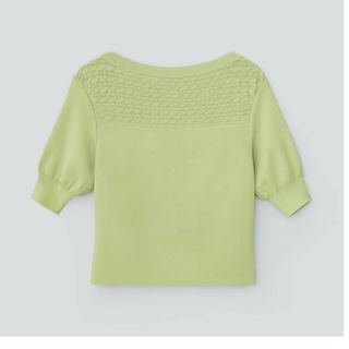 フォクシー(FOXEY)のフォクシー2024　美品ホワイト38(カットソー(長袖/七分))