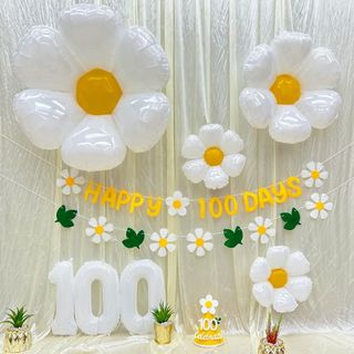 100日祝い 飾り、百日 祝い 飾り バルーンフラワー お食い初め 飾り 飾り付