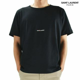 ☆サンローラン プリント ロゴ 半袖 Tシャツ/メンズ/S☆新作モデル