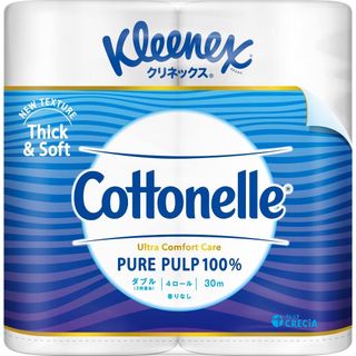 サイズ:4ロール×1パッククリネックス コトネル 30m ダブル 4ロール