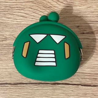クレヨンしんちゃん　カンタムロボ　シリコンがま口ポーチ