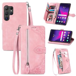 【色:ピンク_サイズ:for Galaxy S24 Ultra】for Gala(その他)