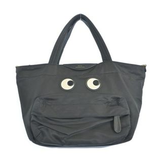 アニヤハインドマーチ(ANYA HINDMARCH)のANYA HINDMARCH アニヤ　ハインドマーチ ショルダーバッグ  黒 【古着】【中古】【送料無料】(ショルダーバッグ)