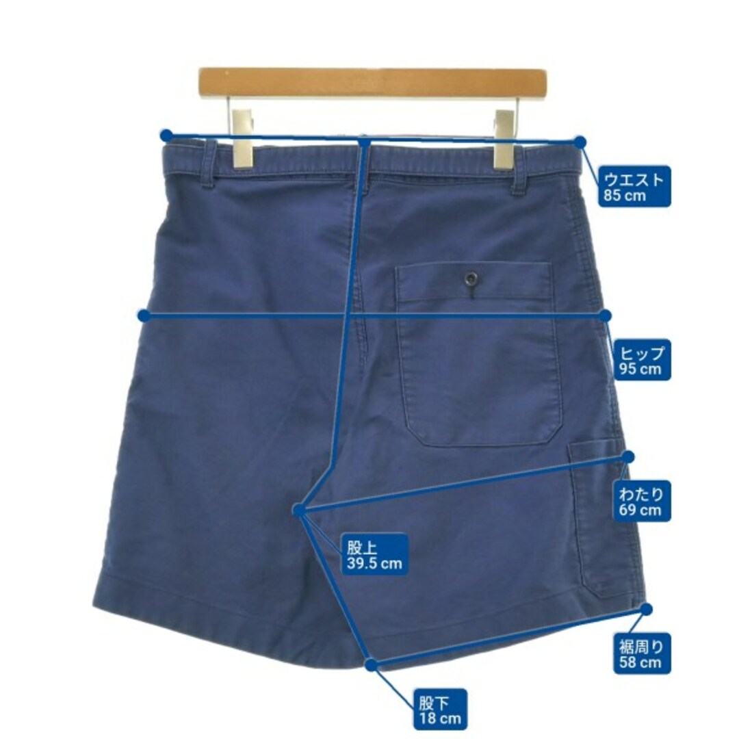 sacai(サカイ) ショートパンツ 美品 1433 sacai - sacai サカイ ショートパンツ M 青 【古着】【中古