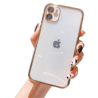 【ケース】VIVINN iPhone12 ケース クリア カメラレンズ保護 ソフ(その他)