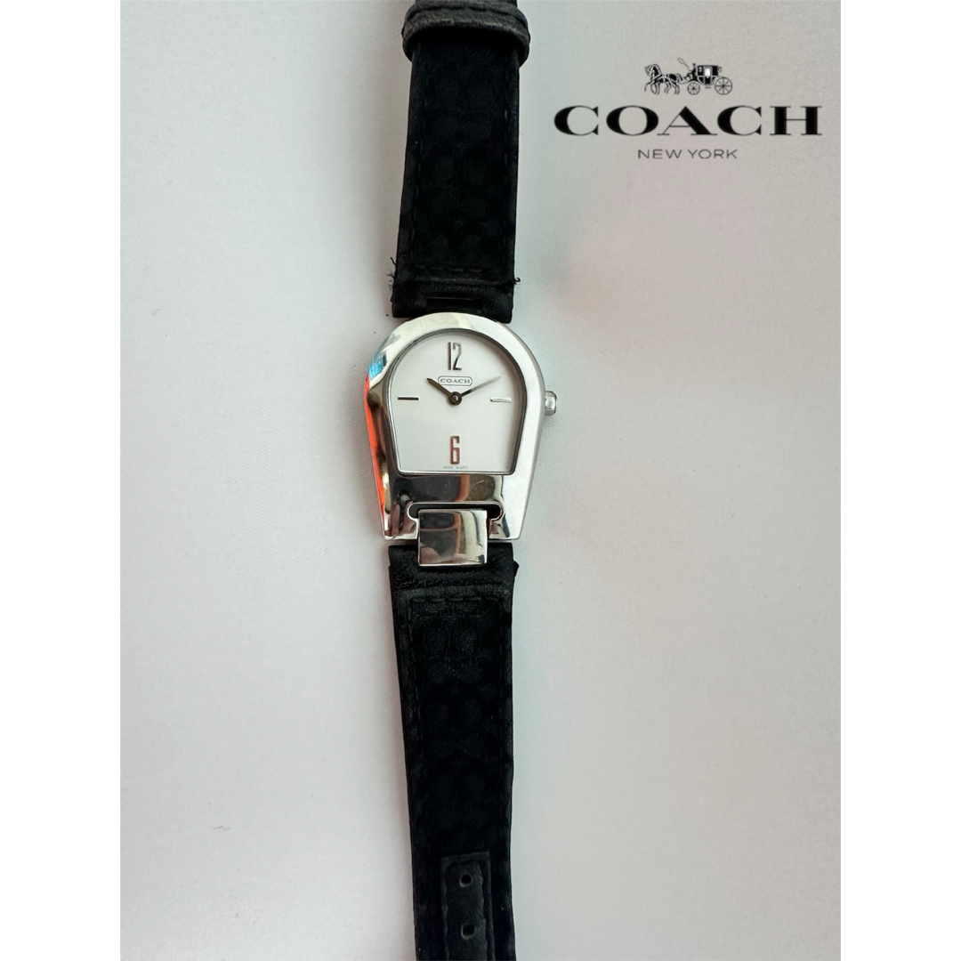 COACH コーチ 腕時計 クォーツ レディース COACH - COACH コーチ シグネチャーベルト レディース クォーツ