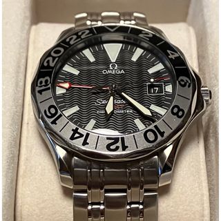 美品　オメガ　シーマスター　GMT 2534.50 ギャランティ有り 