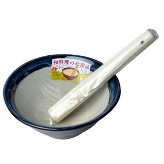 【新着商品】元重製陶所 石見焼 すり鉢 すりこ木 すりばちセット テーブルを傷つ