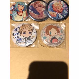 あんスタ　バラエティ缶バッジ　イベコレ　コレクション缶バッジ　創　なずな　嵐