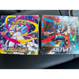 ポケモンカード　メガブレイブ　メガシンフォニア　各1box シュリンク付き