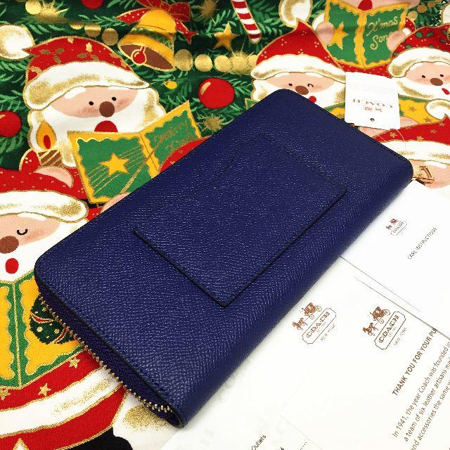 COACH(コーチ)のCOACH長財布 コーチ正規品 52372 ブルー アウトレット 2 レディースのファッション小物(財布)の商品写真
