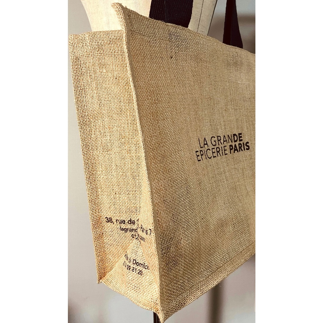 ★デイリーから旅行まで★【ボンマルシェ食品館】ジュートトート ボンマルシェBon Marche ジュートバックの通販 by Ryoma's shop